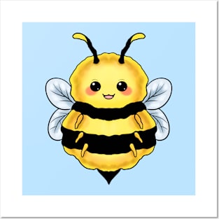 Cute Bee Posters and Art